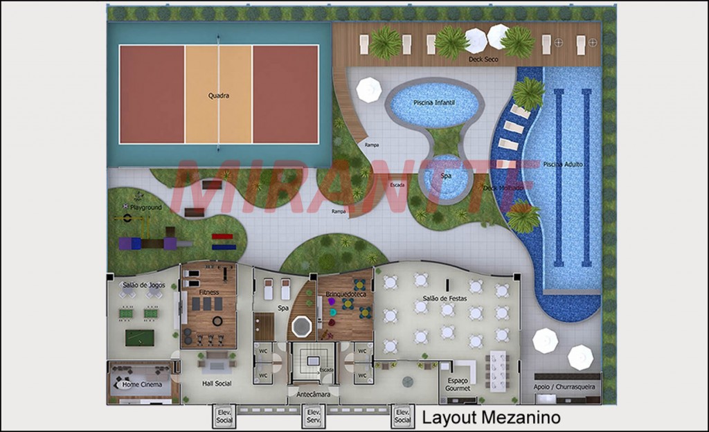 Apartamento de 120m² com 3 quartos em Bosque da Saúde