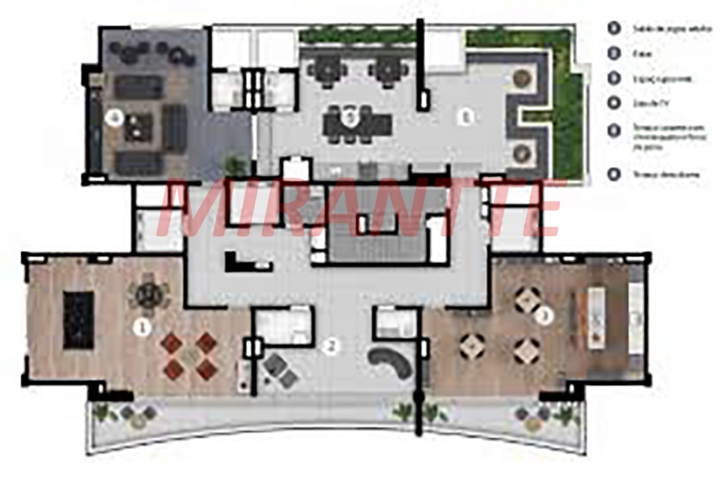 Apartamento de 53m² com 1 quarto em Pinheiros
