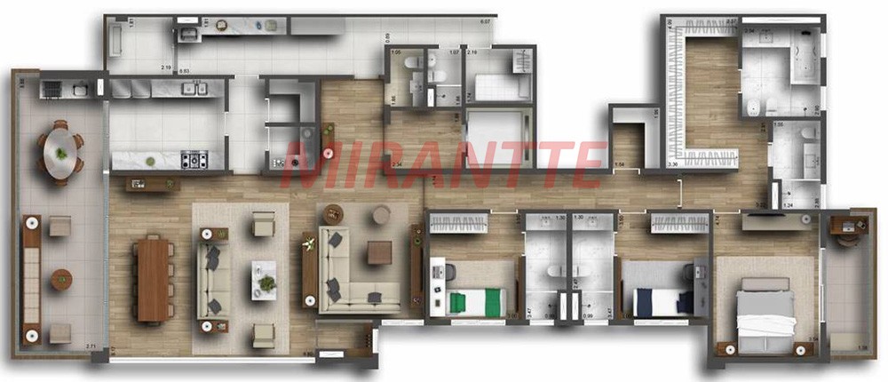 Apartamento de 426m² com 4 quartos em Jardim Paulista