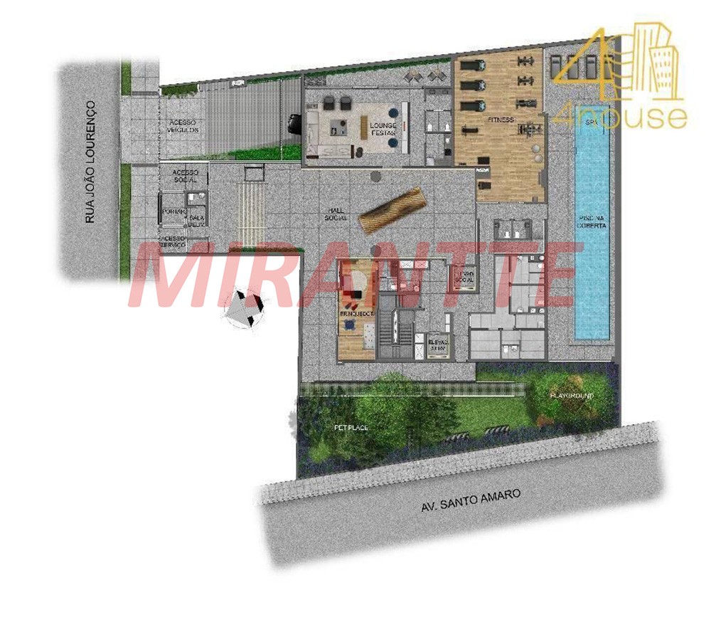 Cobertura duplex de 388m² com 4 quartos em Vila Nova Conceição