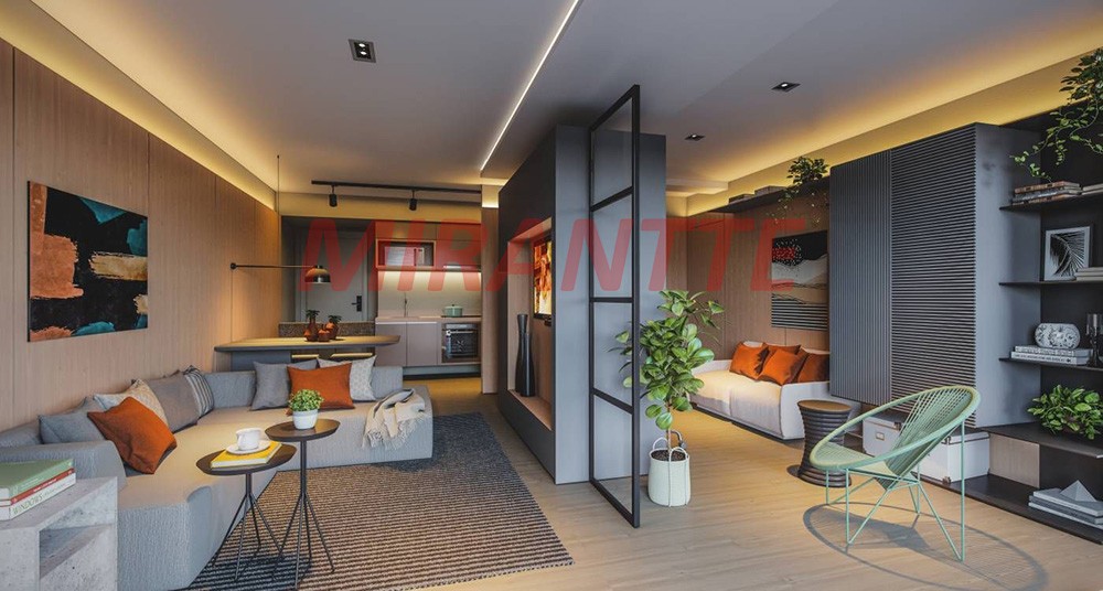 Apartamento de 43m² com 1 quarto em República