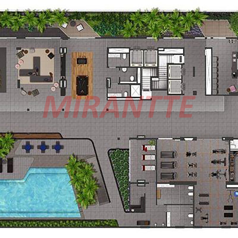 Apartamento de 43m² com 1 quarto em República