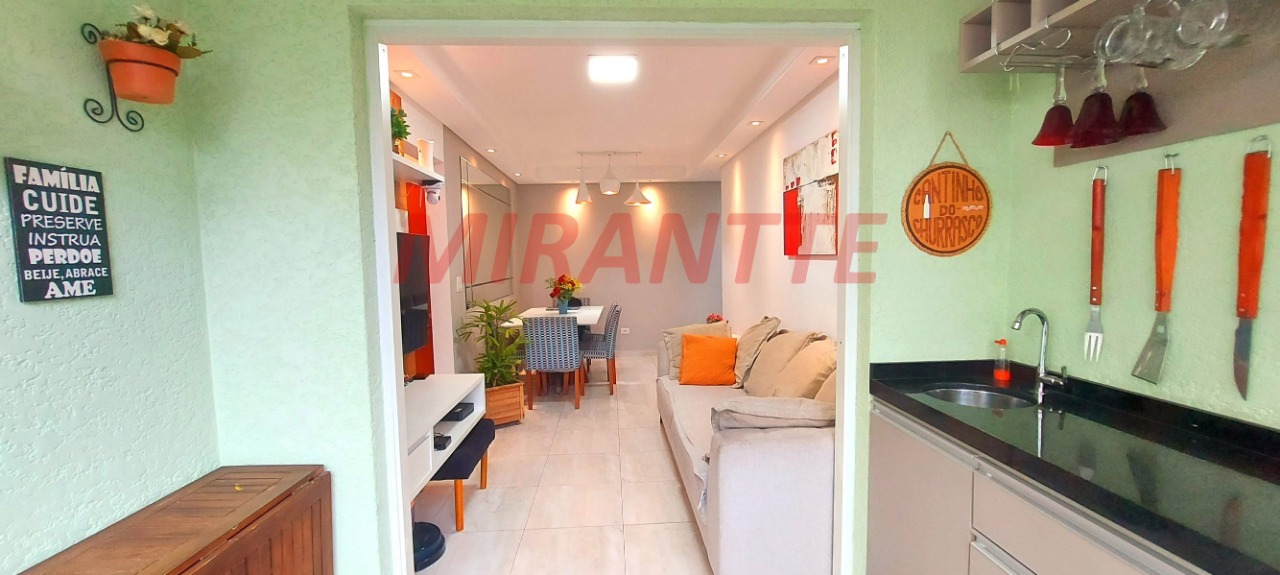 Apartamento de 62m² com 2 quartos em Vila Santos