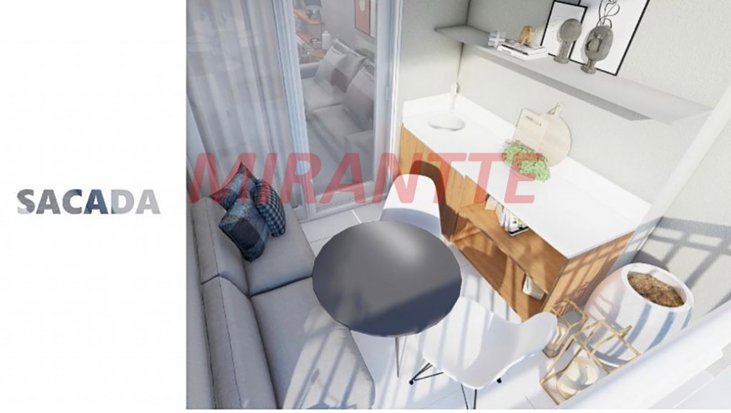 Apartamento de 60m² com 2 quartos em Parada Inglesa