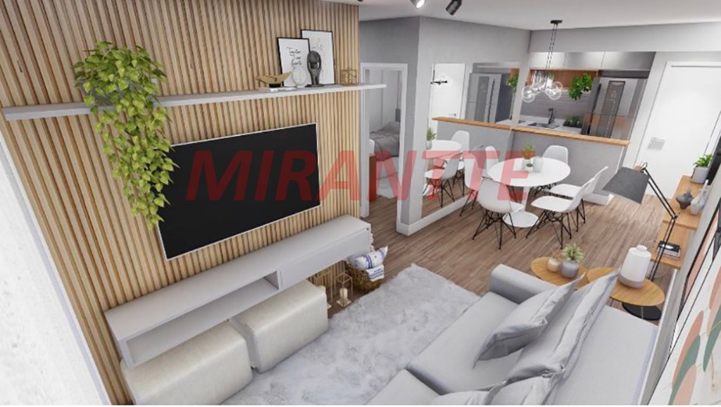 Apartamento de 60m² com 2 quartos em Parada Inglesa