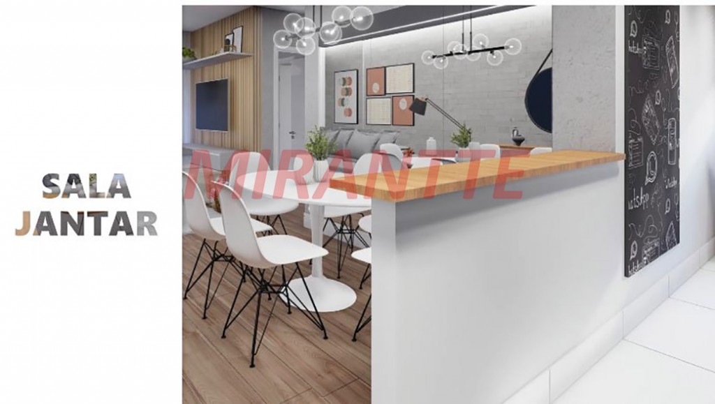 Apartamento de 60m² com 2 quartos em Parada Inglesa
