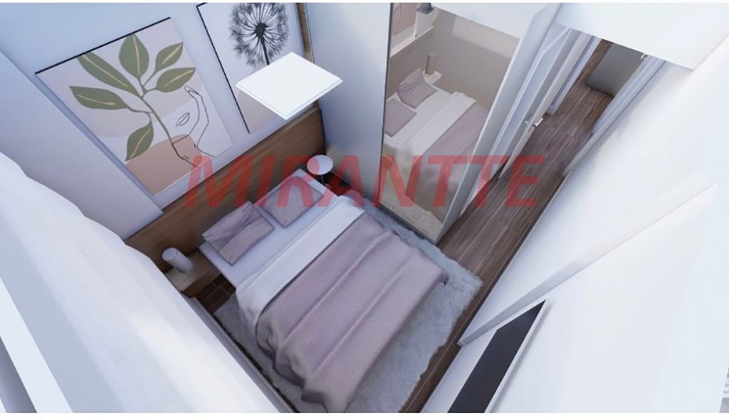 Apartamento de 56m² com 2 quartos em Parada Inglesa