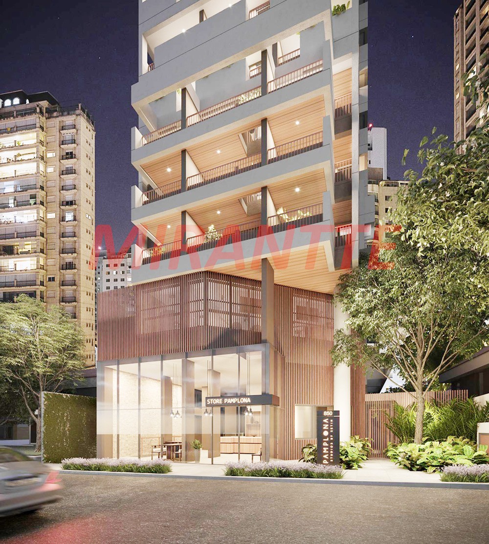Apartamento de 21m² com 1 quarto em Jardins