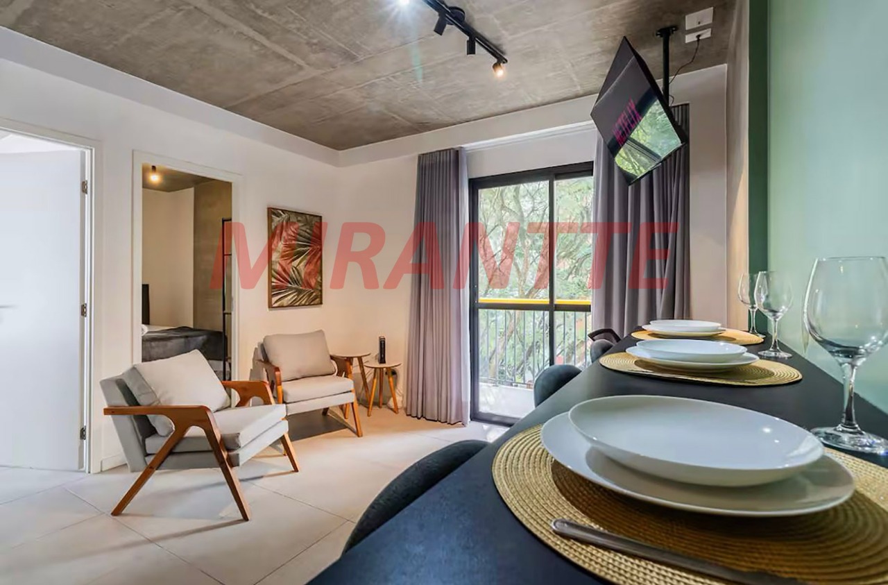 Apartamento de 51m² com 2 quartos em Santana