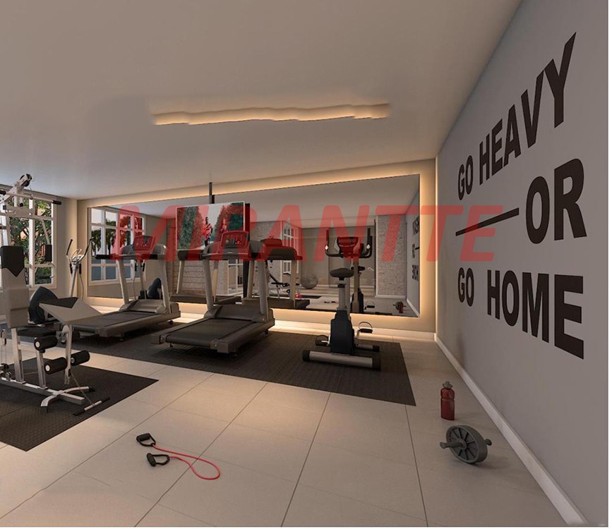 Apartamento de 39m² com 2 quartos em Santana