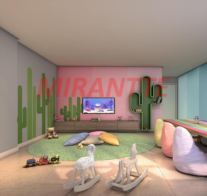 Apartamento de 39m² com 2 quartos em Santana