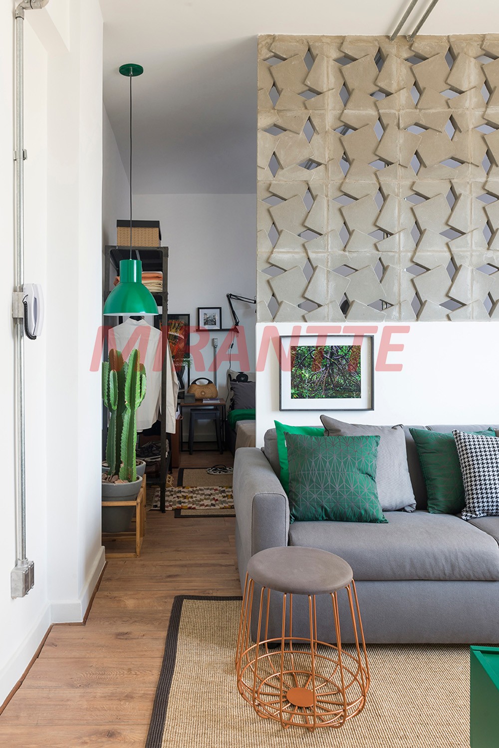 Apartamento de 35m² com 1 quarto em República