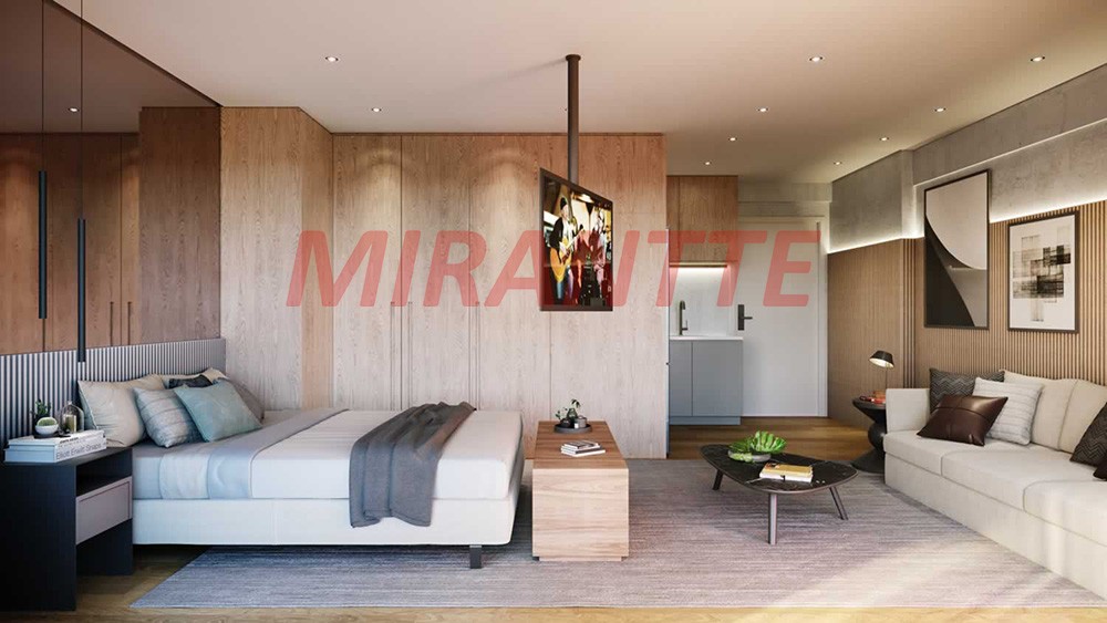 Apartamento de 39m² com 1 quarto em Paraíso