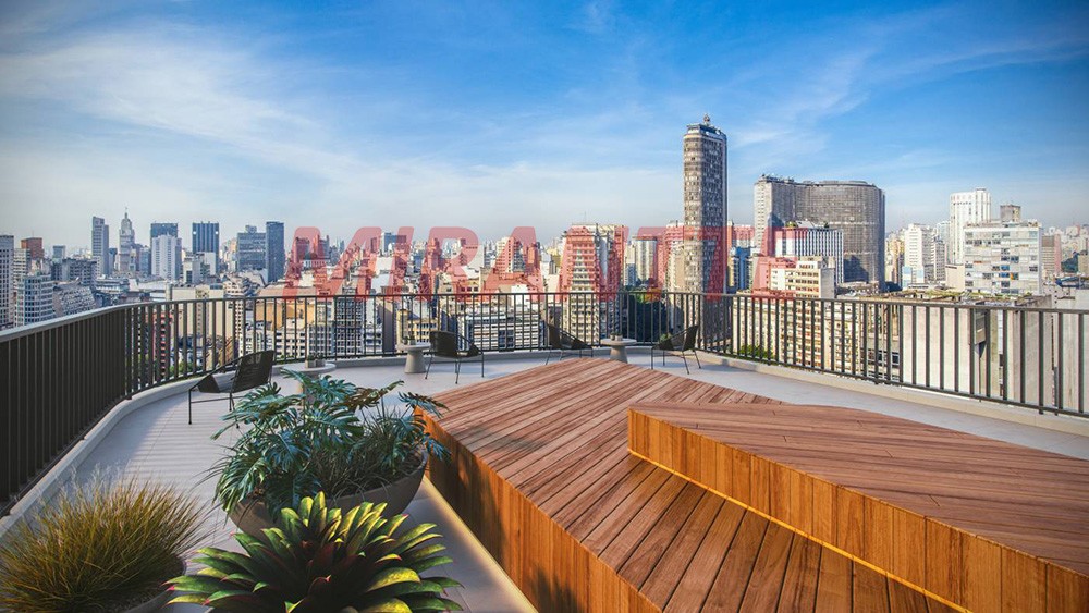 Apartamento de 28m² com 1 quarto em República