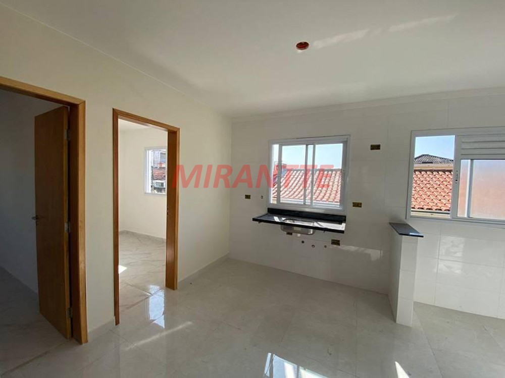 Apartamento de 55m² com 2 quartos em Vila Mazzei