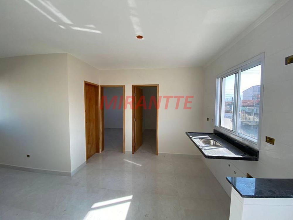 Apartamento de 55m² com 2 quartos em Vila Mazzei