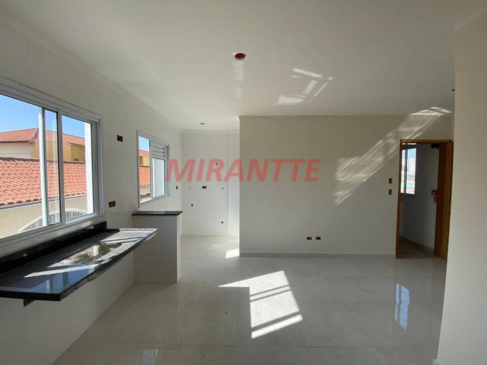Apartamento de 55m² com 2 quartos em Vila Mazzei