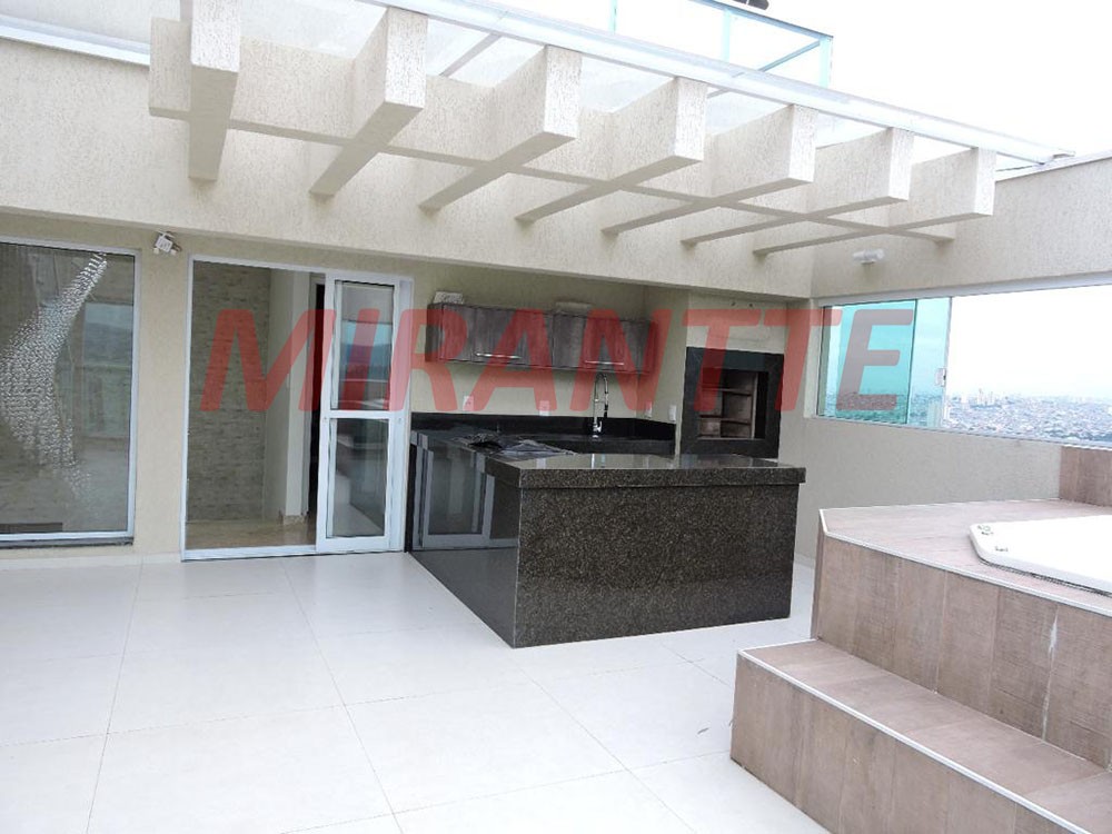Cobertura de 175m² com 3 quartos em Vila Galvão