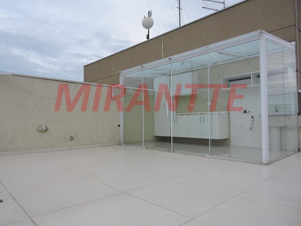 Cobertura de 175m² com 3 quartos em Vila Galvão