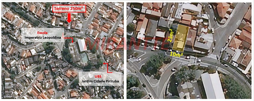 Terreno de 250m² em Pirituba