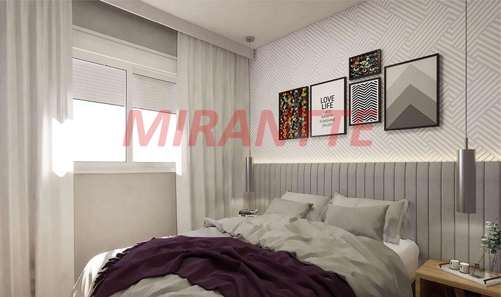 Apartamento de 29.6m² com 2 quartos em Vila Pauliceia