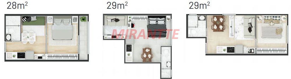Apartamento com 1 quartos em Tucuruvi
