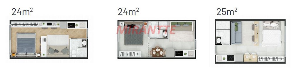 Apartamento com 1 quartos em Tucuruvi