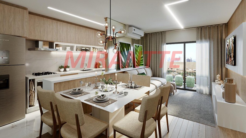 Apartamento de 69m² com 2 quartos em Vila Rosália