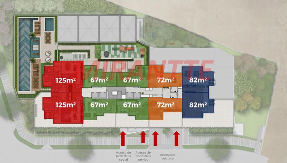 Apartamento de 73m² com 2 quartos em Freguesia do Ó