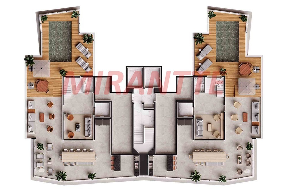 Apartamento de 224m² com 4 quartos em Santana