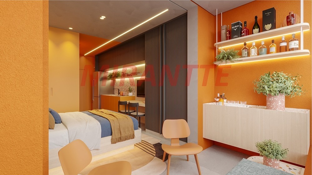 Apartamento de 28m² com 1 quartos em Santana