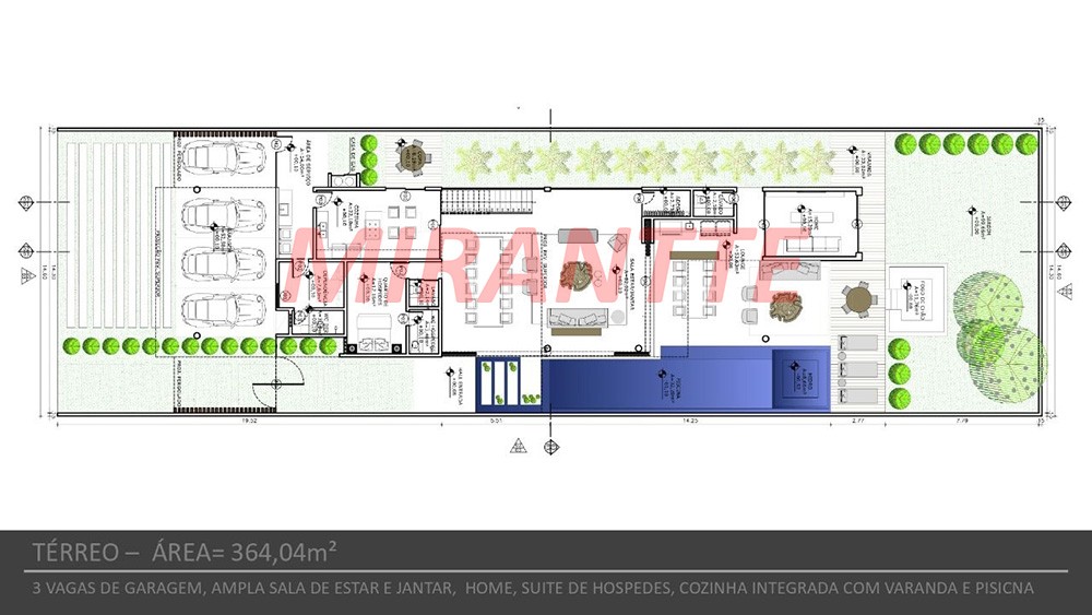 Sobrado de 700m² com 4 quartos em Jardim America