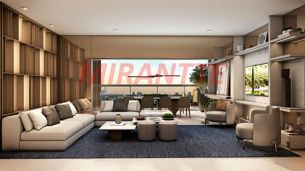 Apartamento de 136m² com 3 quartos em Chácara Klabin