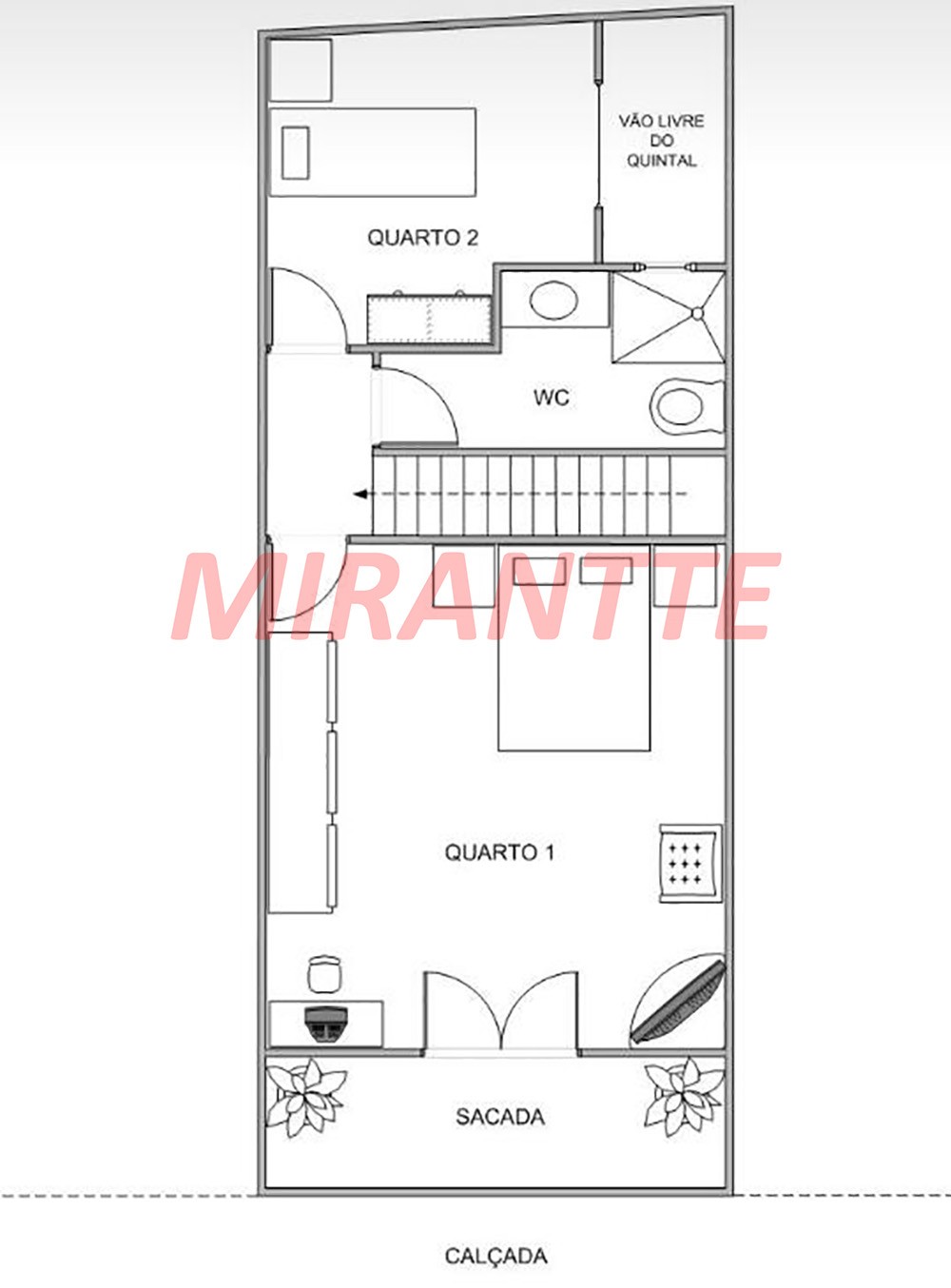 Sobrado de 112m² com 2 quartos em Jardim Fontalis
