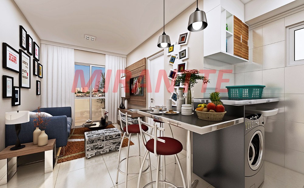 Apartamento de 42.2m² com 2 quartos em Vila Guilherme