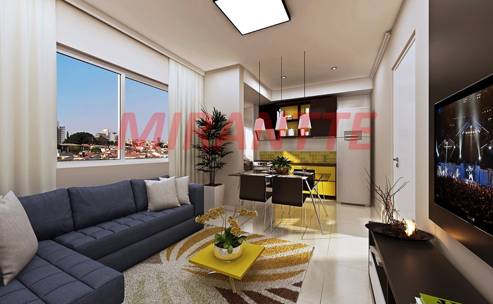 Apartamento de 42.2m² com 2 quartos em Vila Guilherme