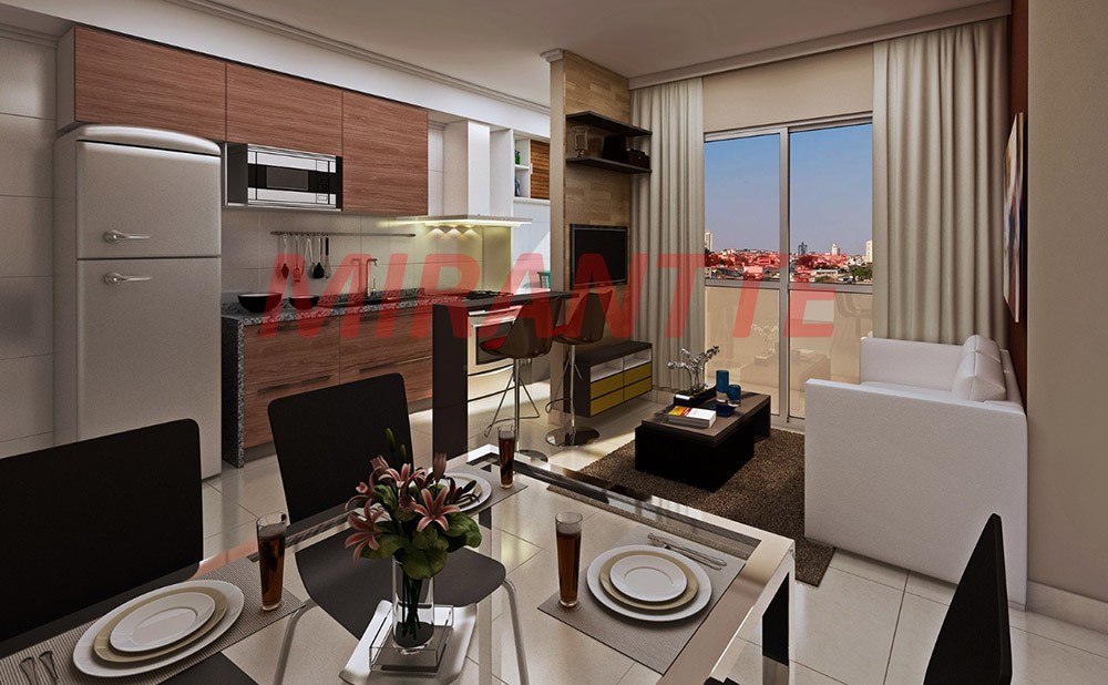 Apartamento de 42.2m² com 2 quartos em Vila Guilherme