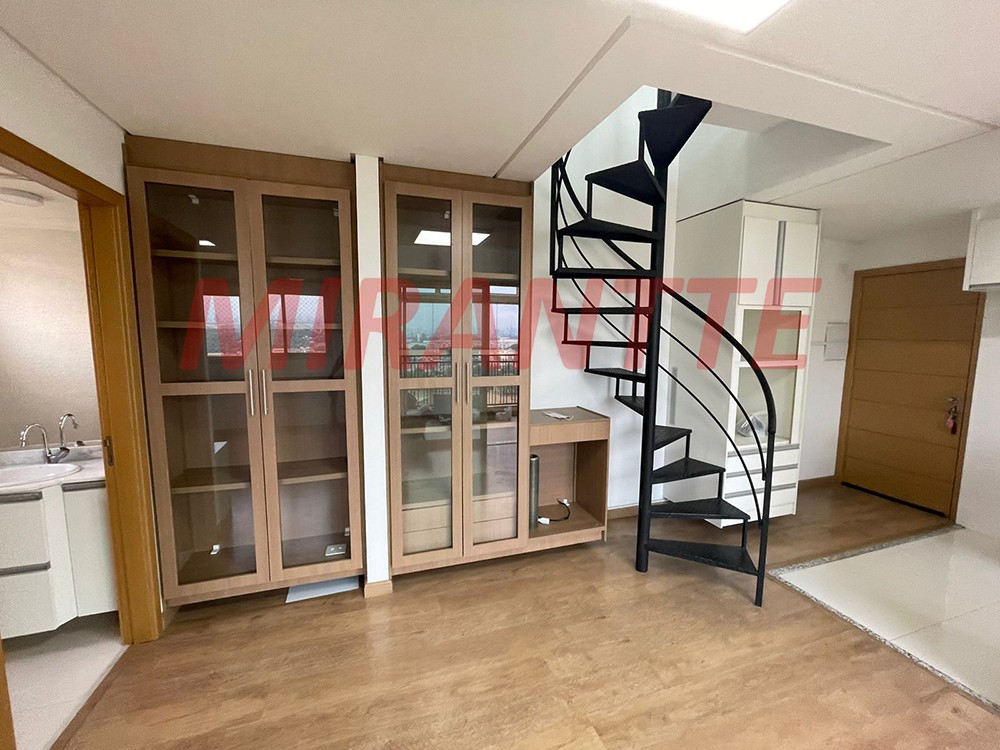Cobertura duplex de 90m² com 2 quartos em Santana