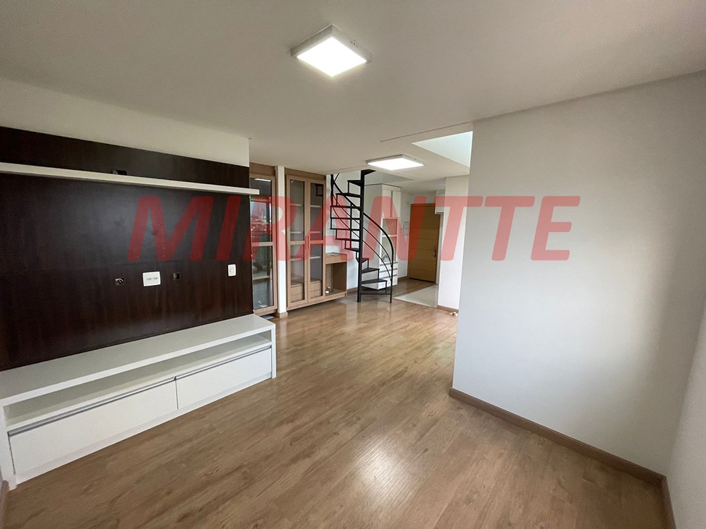 Cobertura duplex de 90m² com 2 quartos em Santana