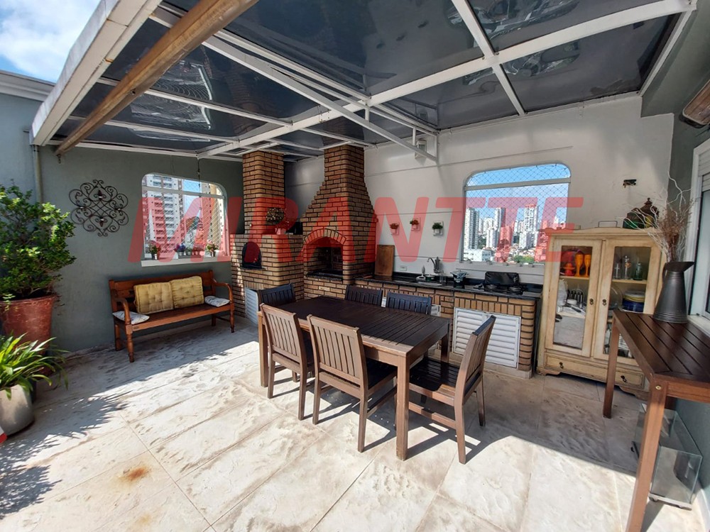 Cobertura duplex de 227m² com 3 quartos em Santana