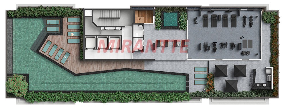 Conjunto comercial de 47m² em Perdizes