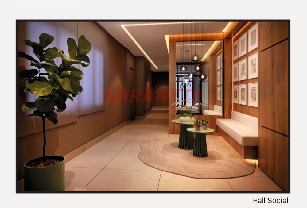 Apartamento de 24m² com 1 quartos em Santana