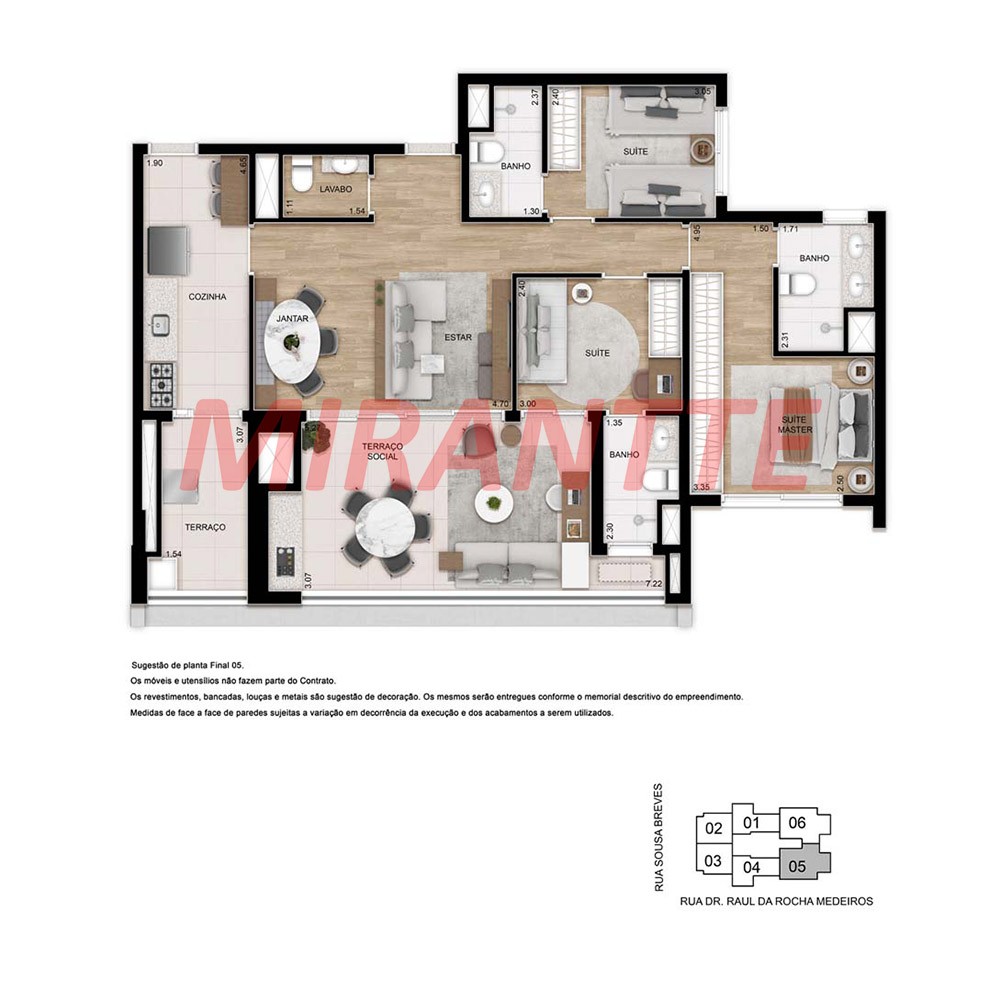 Apartamento de 80m² com 2 quartos em Tatuapé