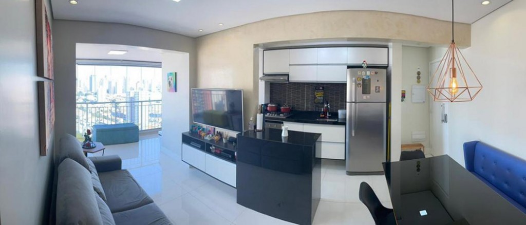 Apartamento de 60m² com 2 quartos em NÃO INFORMADO