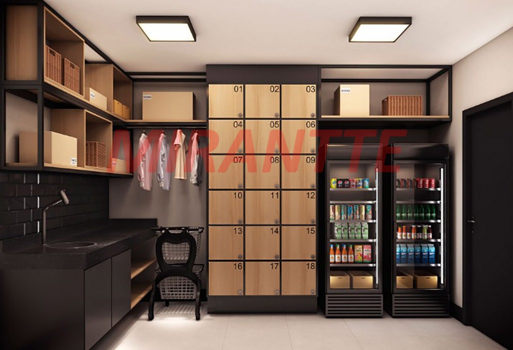 Apartamento de 37m² com 2 quartos em Lapa