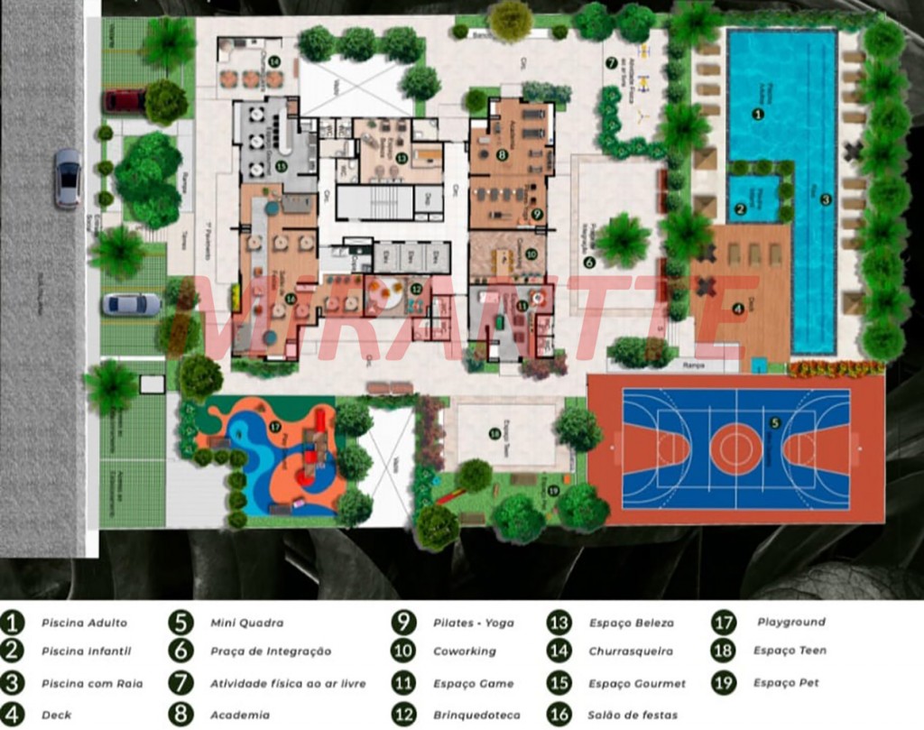 Apartamento de 61m² com 2 quartos em Vila Endres