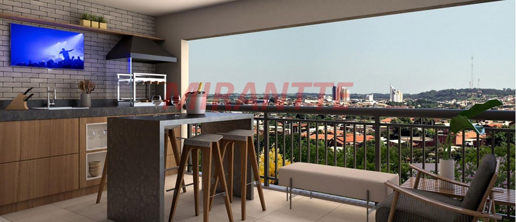 Apartamento de 64m² com 2 quartos em Gopoúva