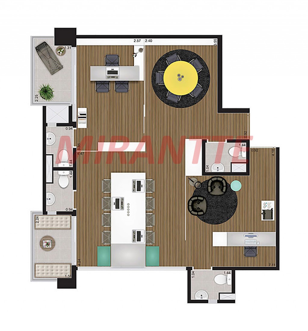 Comercial de 35m² em Perdizes