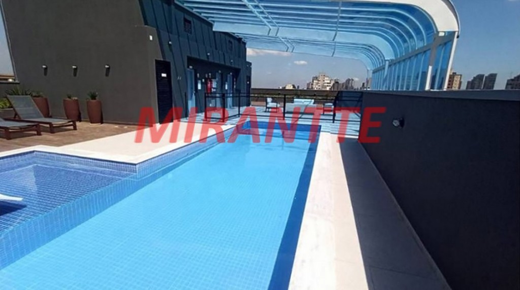 Apartamento de 25.7m² com 1 quarto em Santana