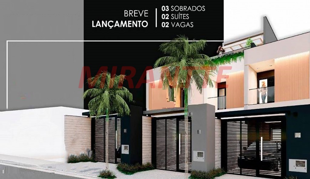 Sobrado de 88m² com 2 quartos em Vila Ré